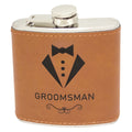 Rawhide Leatherette Flask